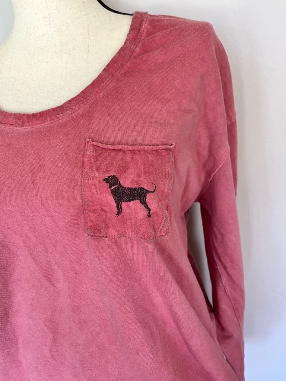 Black Dog | Distressed Long Sleeve tee - Picture 2 of 10